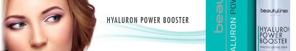 Hyaluron Power Booster für Gesicht und Deko